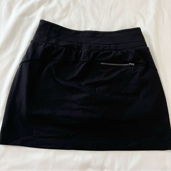 Athleta downtown skort skirt women’s size XS black pockets - Picture 3 of 7